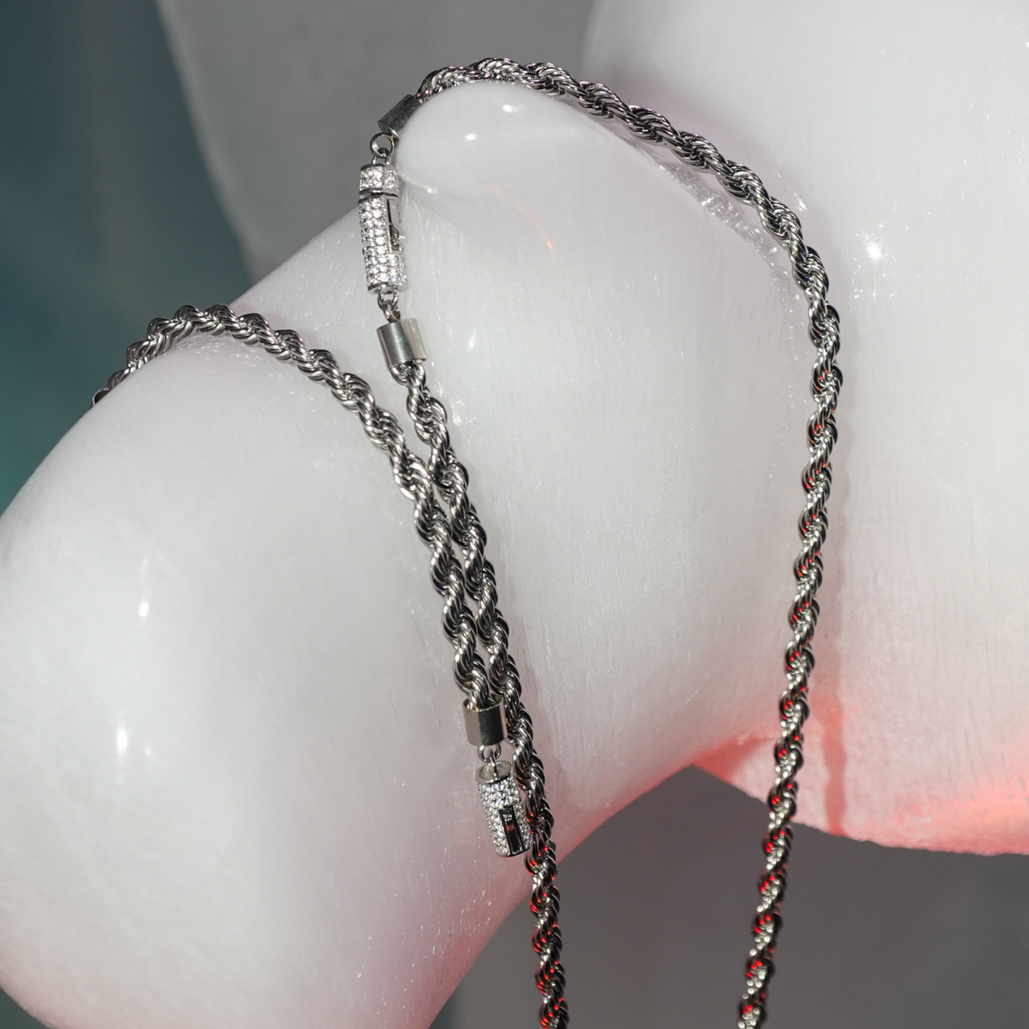 Ice Lock Halskette - Atelier Amore 20" / 51cm
